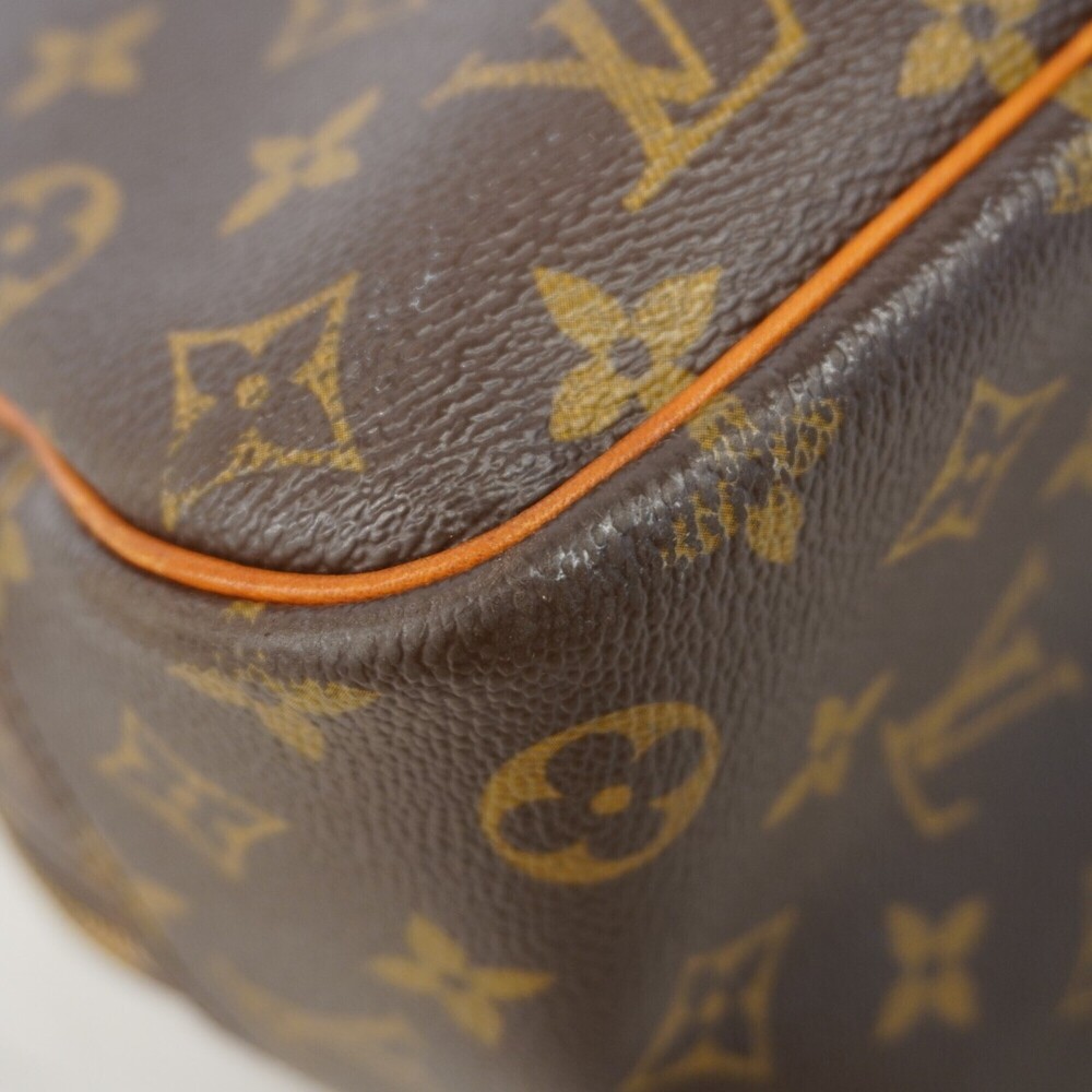 Louis Vuitton Monogram Deauville Handbag M47270 Brown Women's - Picture 12 of 13